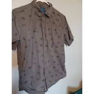 Hot Topic Harry Potter Horcruxes Deathly Hallows button down shirt. Sz. S.